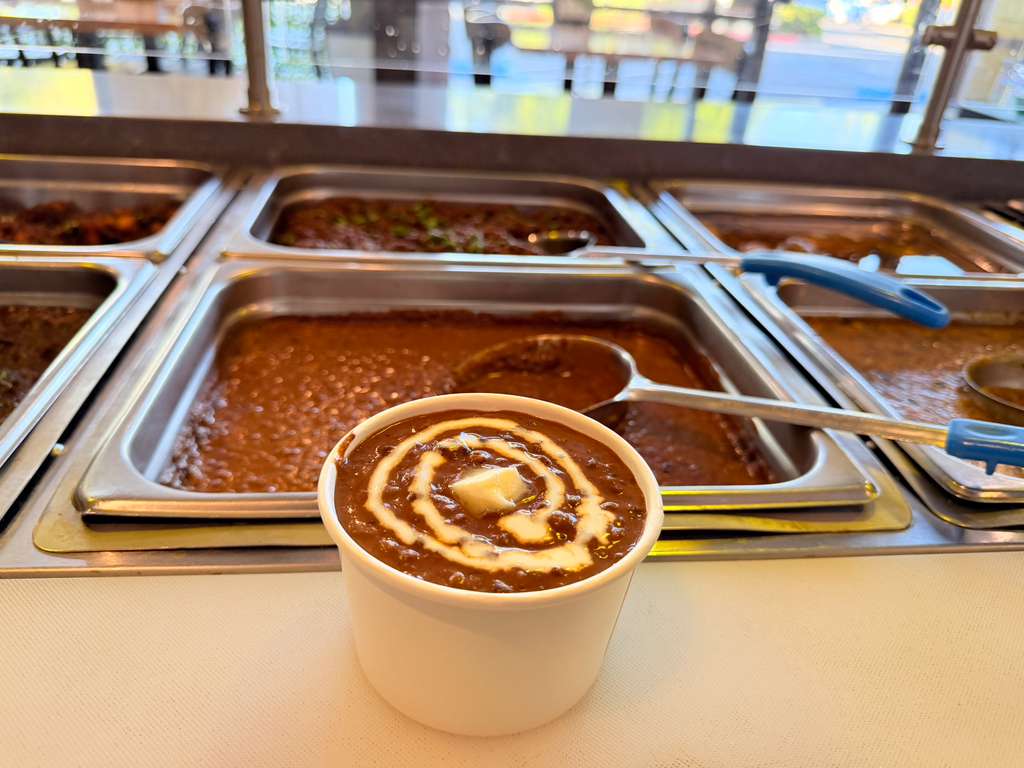 Daal Makhni slow cooked 48 hours, signature lentil dish at Dilli-6 San Ramon